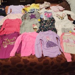 Girls clothes bundle 5t with a few 4t