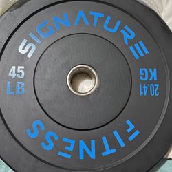 45 lb 2 In Weight Plates (x2): New In Box