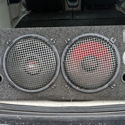 2 MTX 12” Subwoofers In Box Terminator & Thunder 