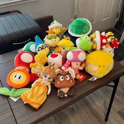 Nintendo Branded Plushie Collection