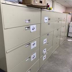 file cabinets, heavy duty, very good a condition
