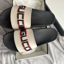 Gucci Slides Size 14 (can double sock for 11.5)
