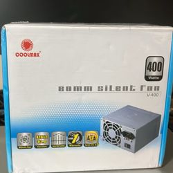 Coolmax V-400 400W Power Supply - ATX PSU - New in Box 