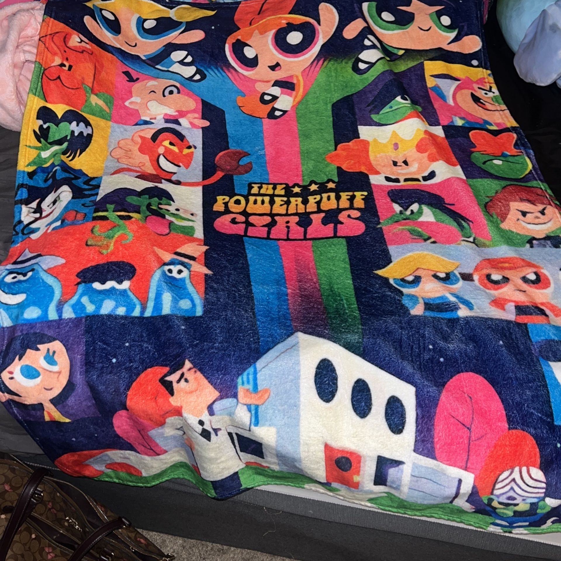 Powerpuff blanket 