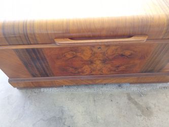 Antique waterfall trunk
