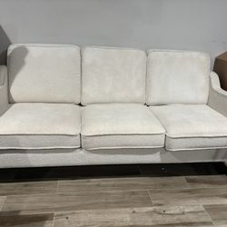 Beige 3-seater Accent sofa