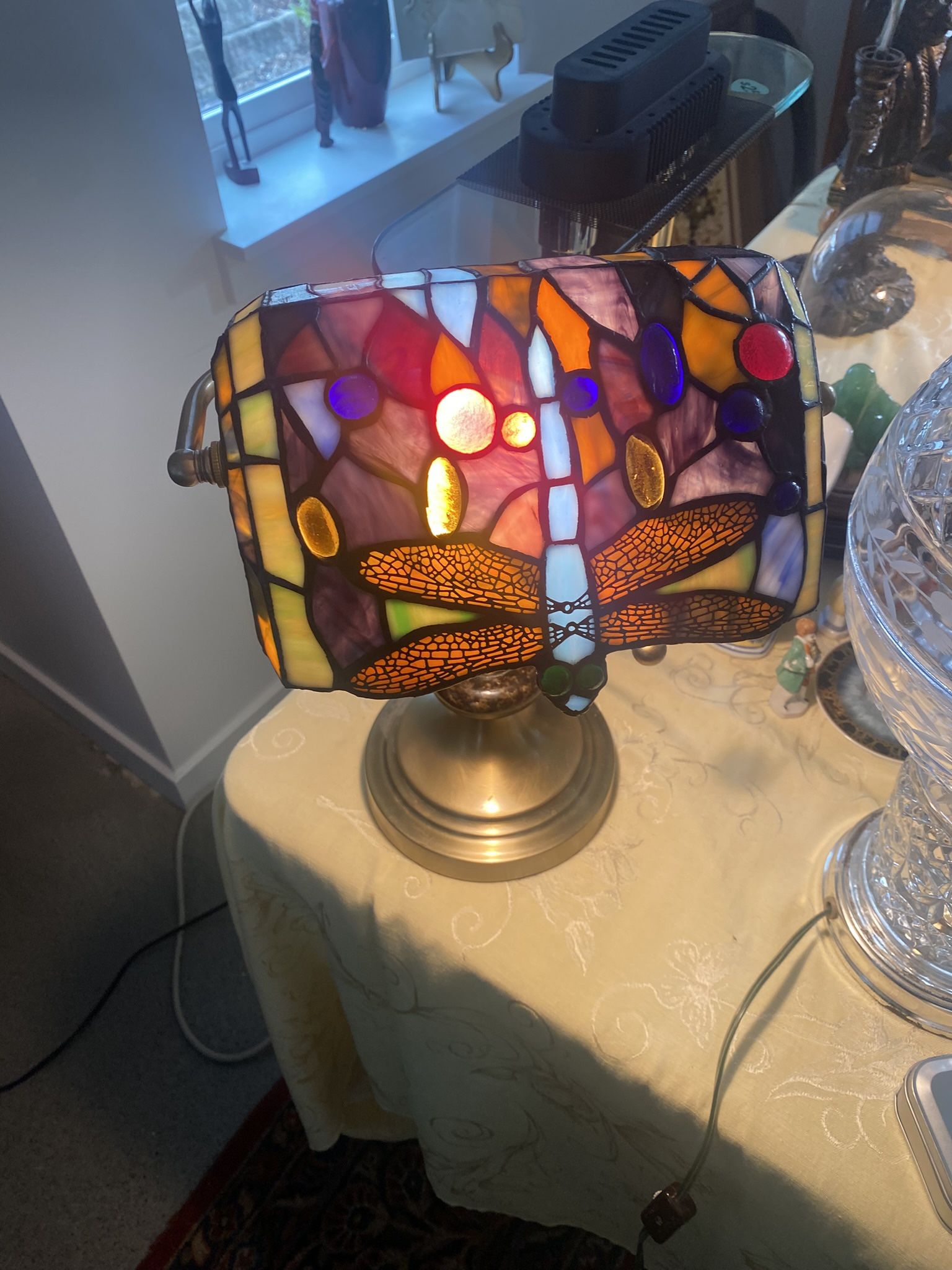 Stained Glass Desk Lamp