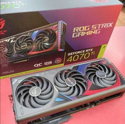 ASUS ROG Strix Gaming OC Edition GeForce RTX 4070 Ti 12GB