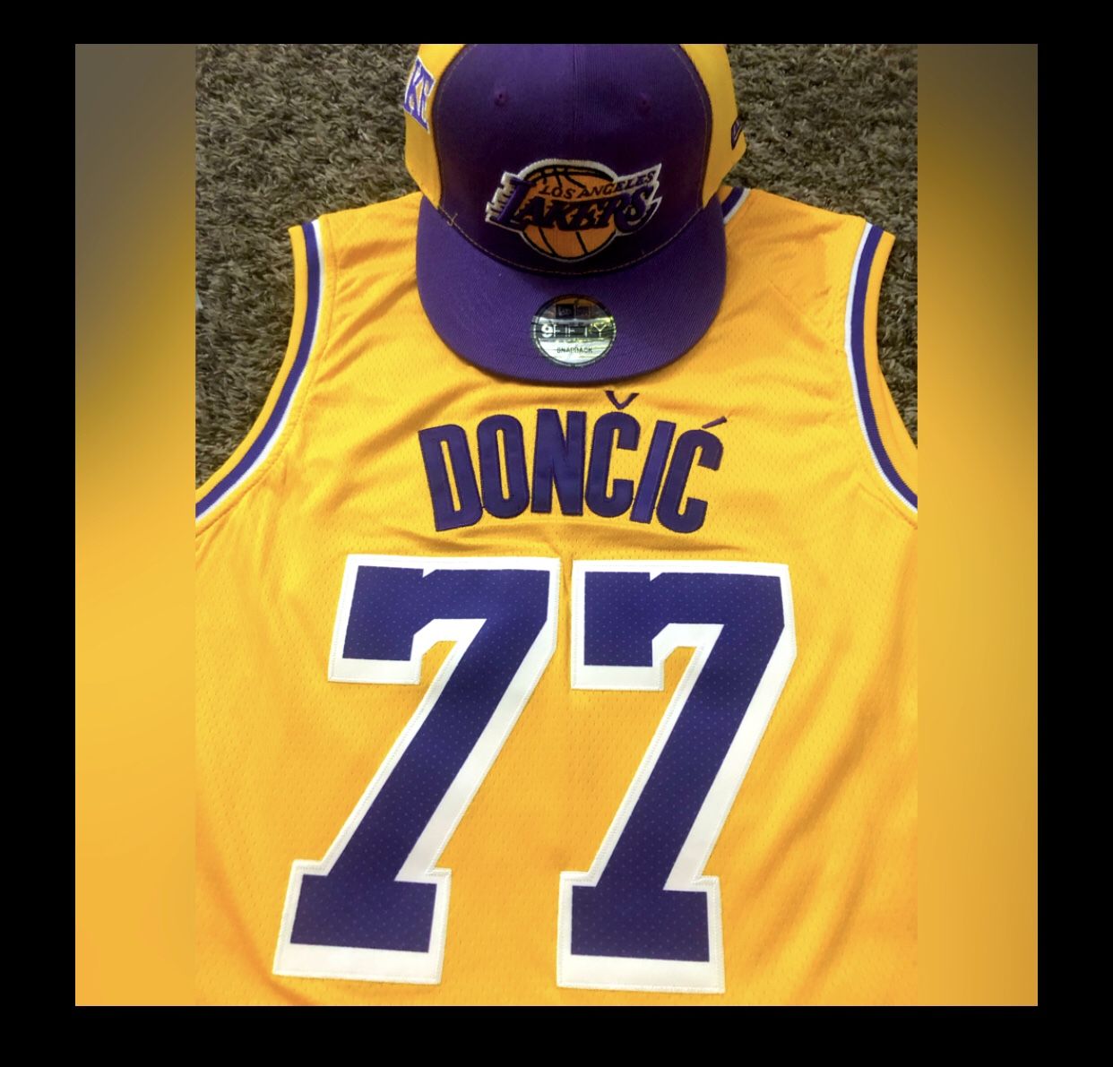 NBA Lakers Doncic Jersey