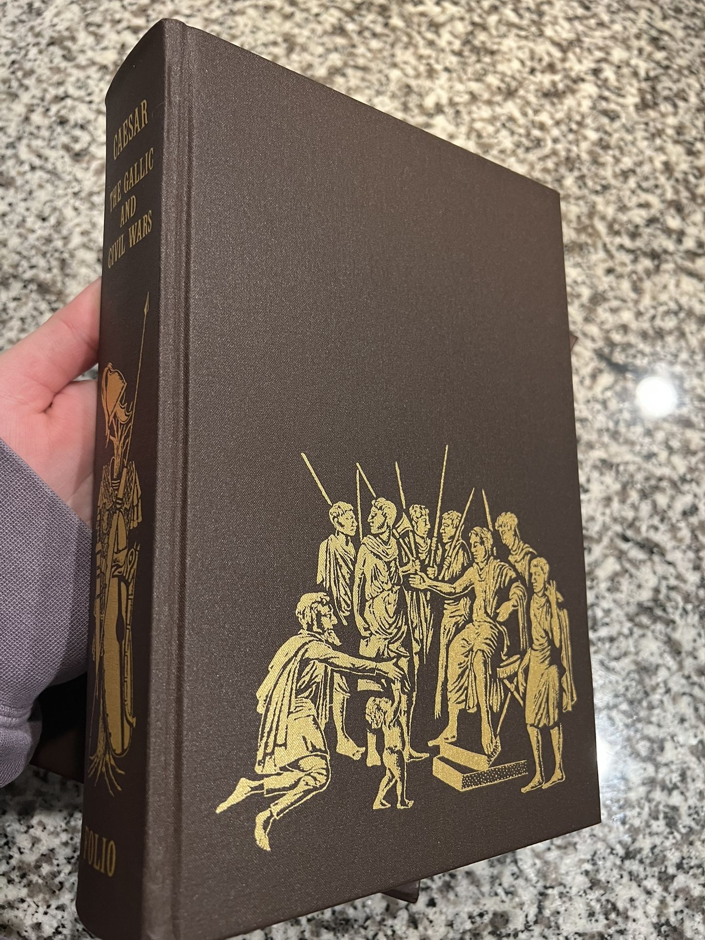 Julius Caesar: The Gallic and Civil Wars Hardcover book