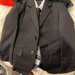 Toddler Boy Tuxedo Suit Size 2
