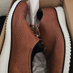 Men's Cole Haan Shoes 2 ZERØGRAND Laser Wingtip Oxfords Size 14M C27879 Near New -Retails for $159