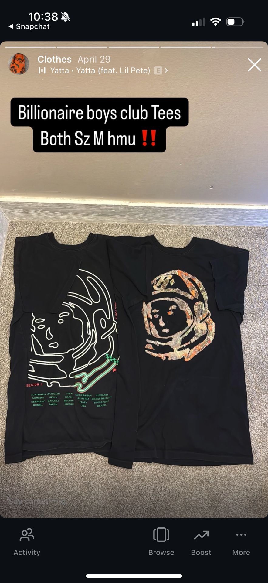 Billionaire Boys Club Shirts 