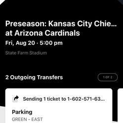Cardinals Vs Chiefs Lower Level