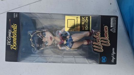 DC Comics Bombshells Wonder Woman Loot Crate Metallic Edition figurine