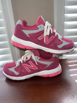 New Balance KJ888PGG Low Top Lace Up Running, Pink, Size 7 Women