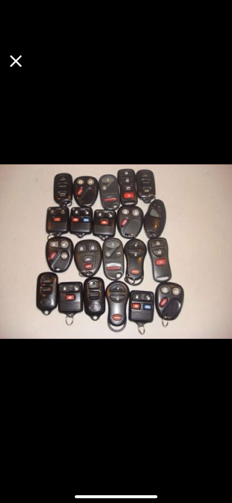 Keyless Entry Remote Key Fob Clicker Key Less Remotes for Sale in San ...