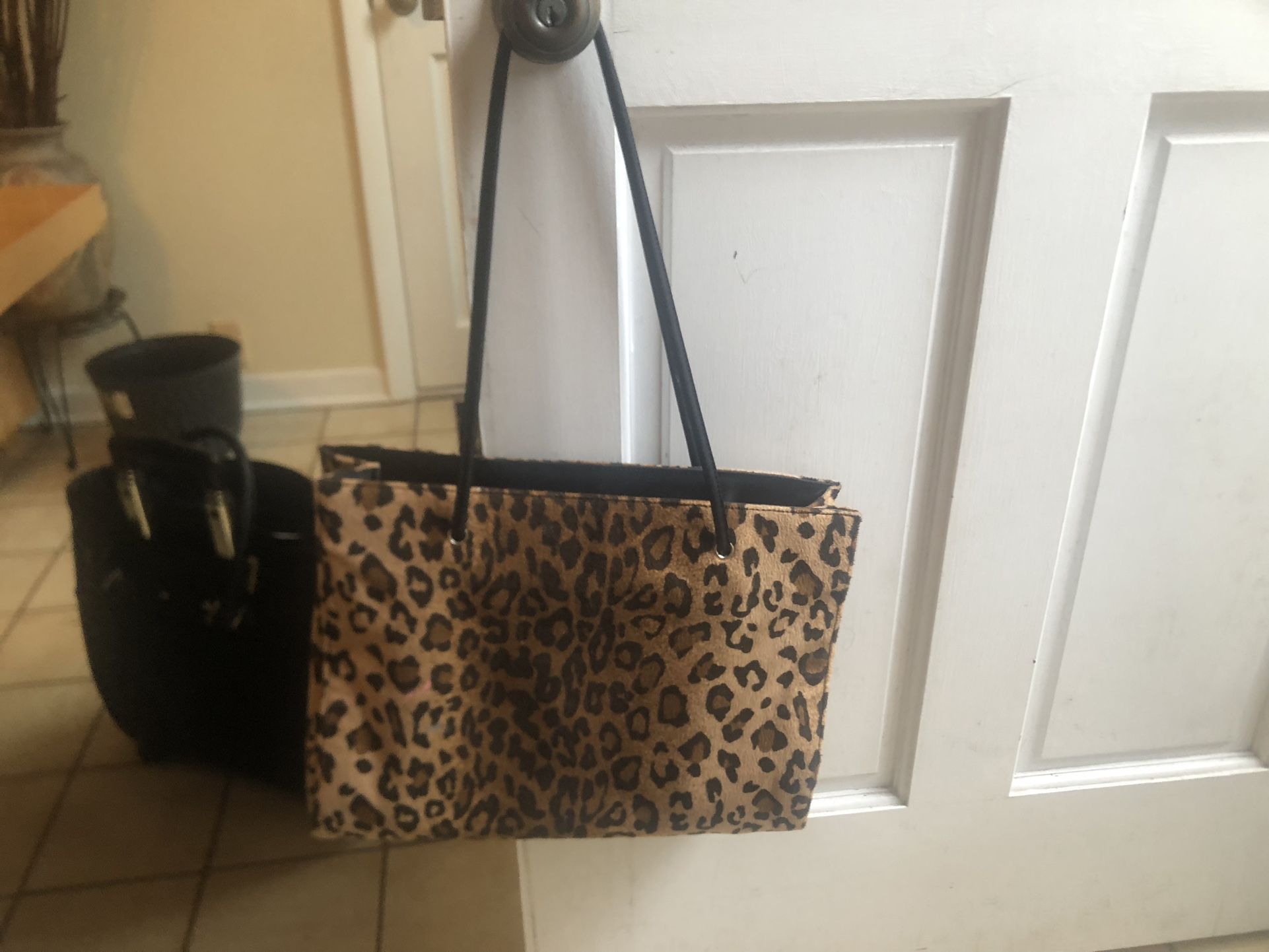 Leopard Tote Bag Lightweight