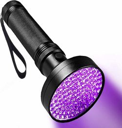 100 LED UV Blacklight Flashlight (batteries not included)
