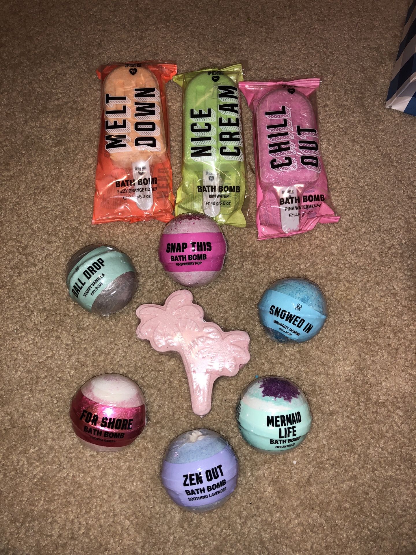 Victoria Secret bath bombs 10 pcs