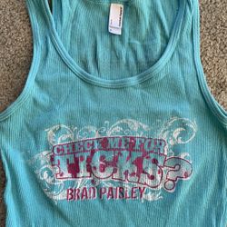 Brad Paisley concert Tank Sz S 