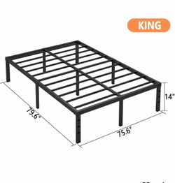 Metal bed frame