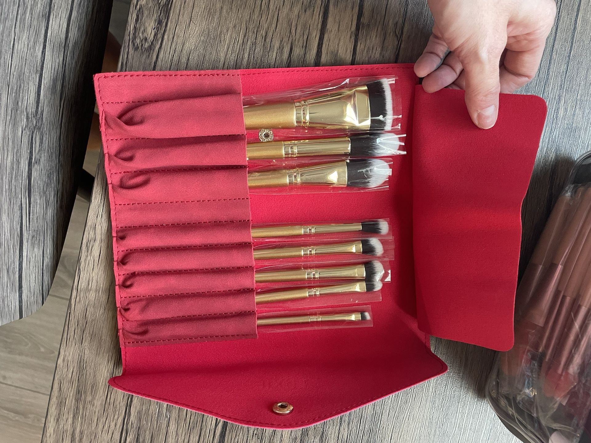 All In One Makeup Kit And Luxie Brushes Set $25