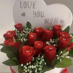 Red Flower for mothers day 