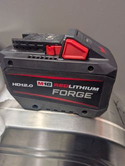 Milwaukee m18 forge HD12.0 and  rapid chargercharger
