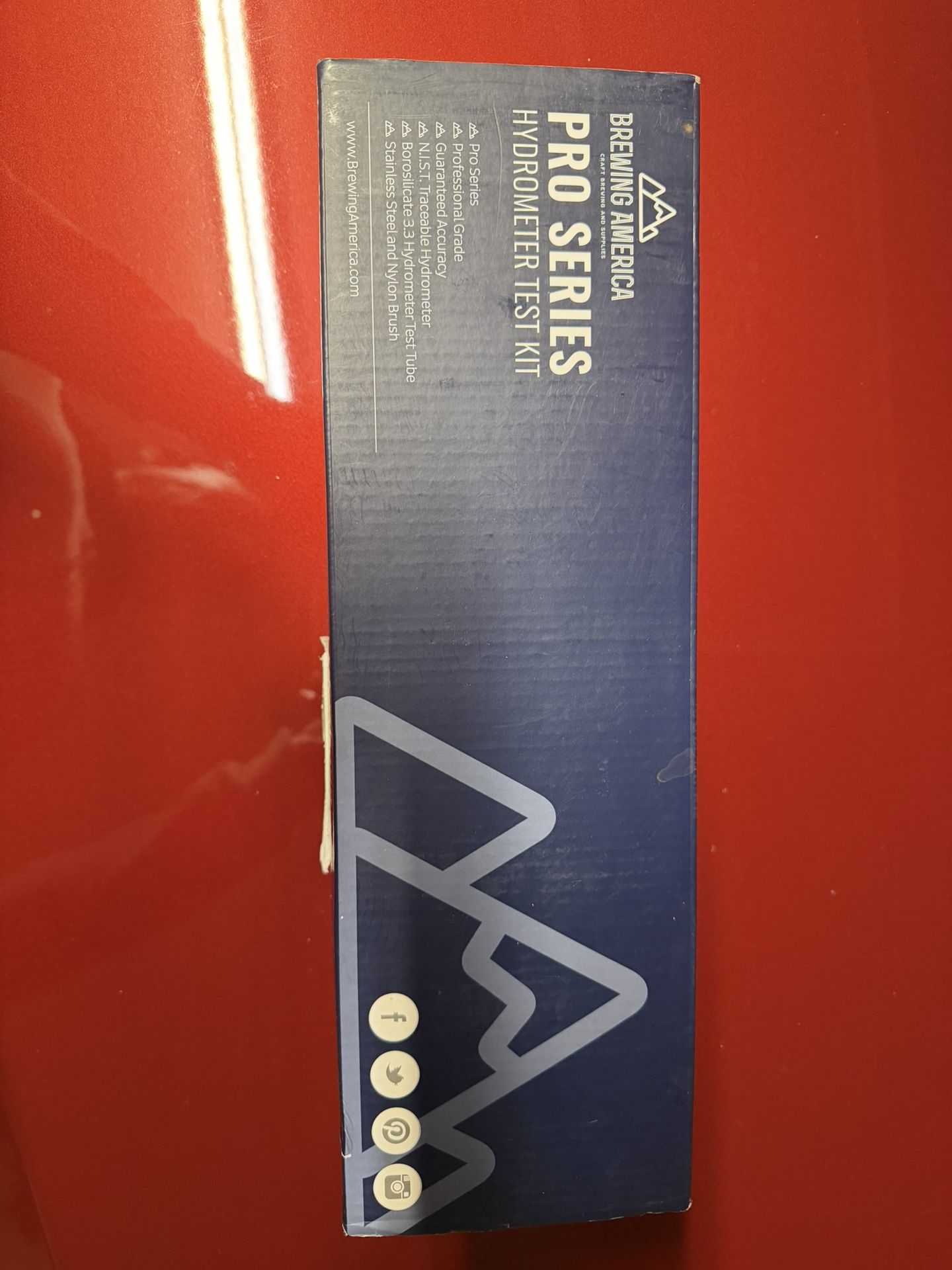 🍺 Brewing America Pro Series Hydrometer Kit — $20 (Like New!)