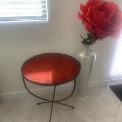 Vintage Red Table
