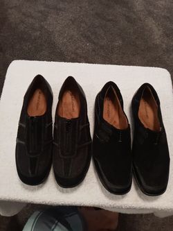 New Two Pairs of Naturalizer Black Leather Shoes