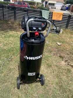 Husky 20 Gal. 200 PSI Oil Free Portable Vertical Electric Air Compressor