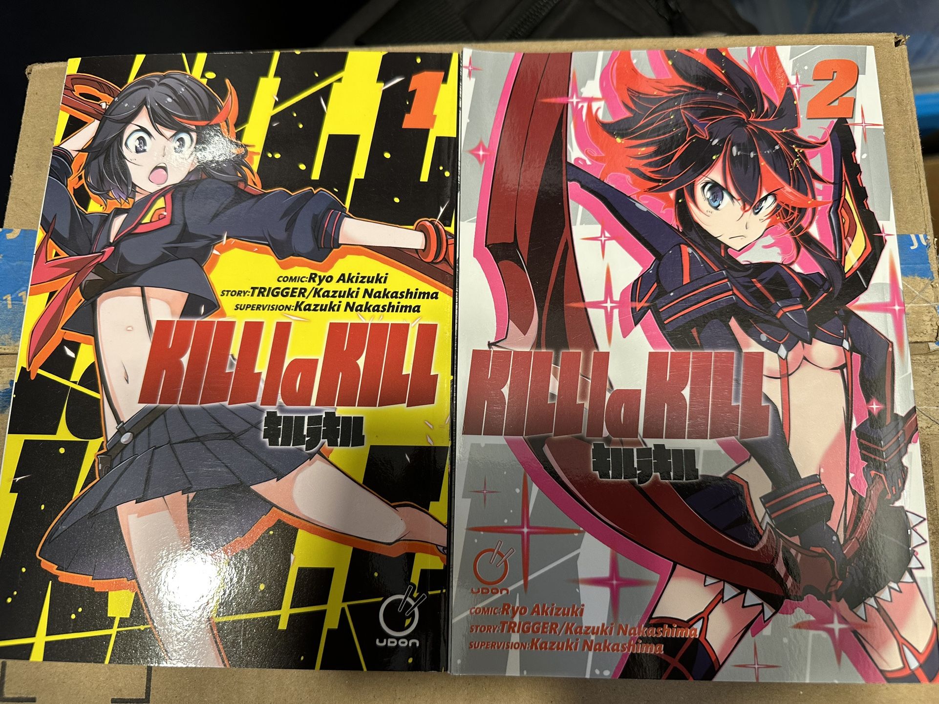 Kill la Kill Manga Vol. 1 & 2