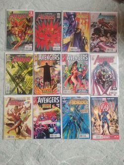 MINT Marvel Avengers Comic Book Lot 12 Issues