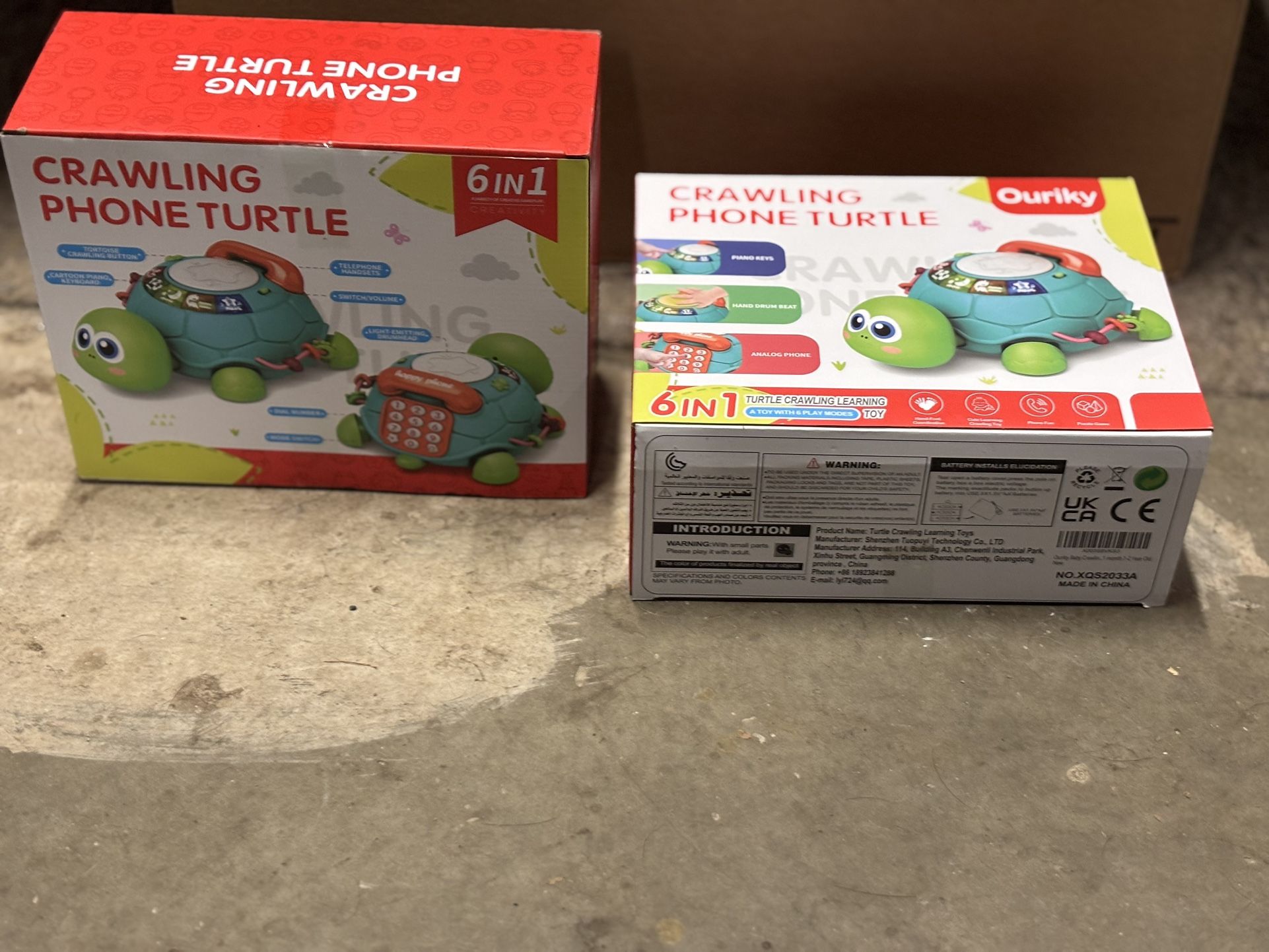 Brand New Crawling Phone Turtle