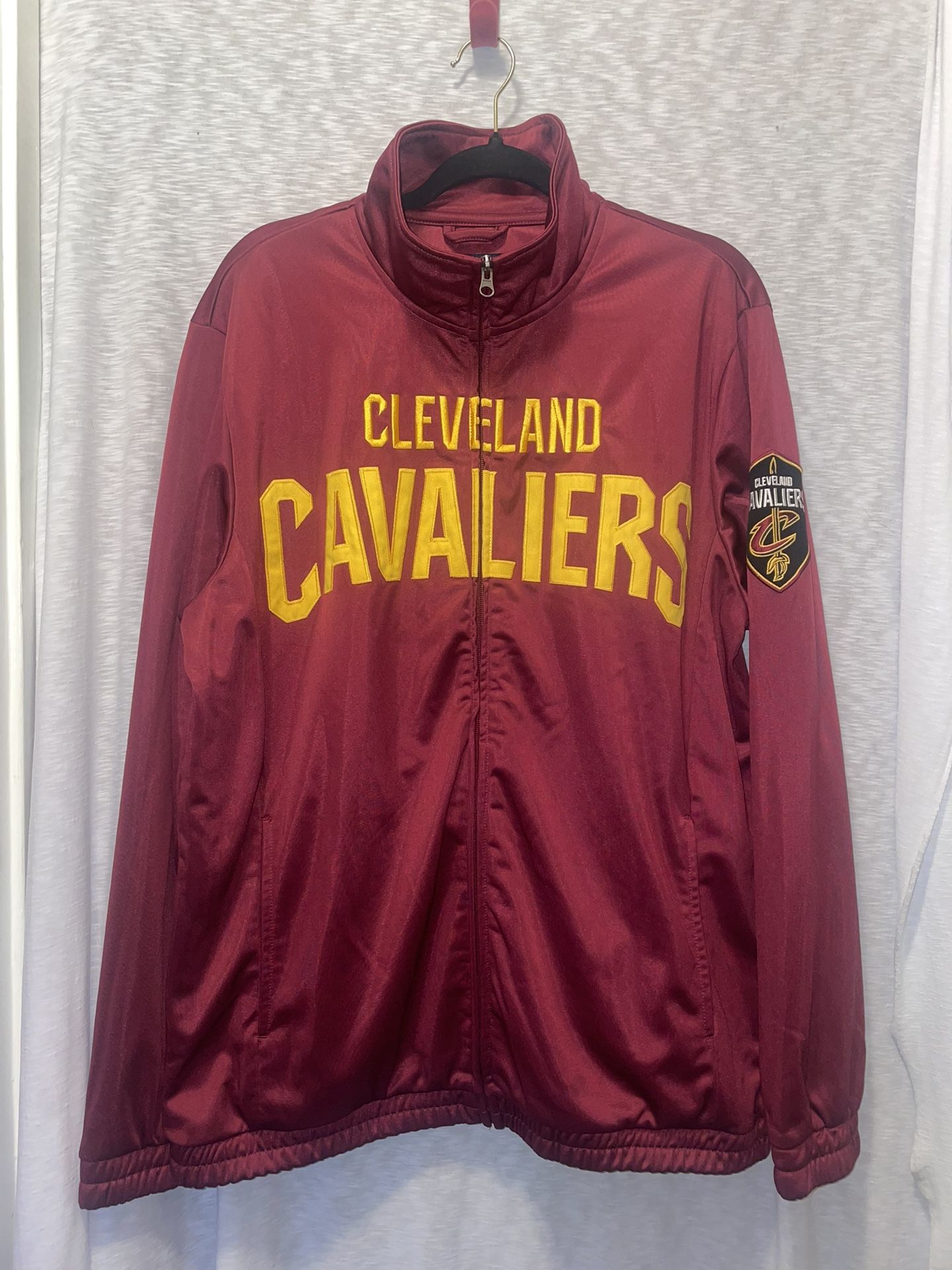 Cleveland Cavaliers NBA G-III Sports by Carl Banks Men's Full-Zip Track Jacket Large