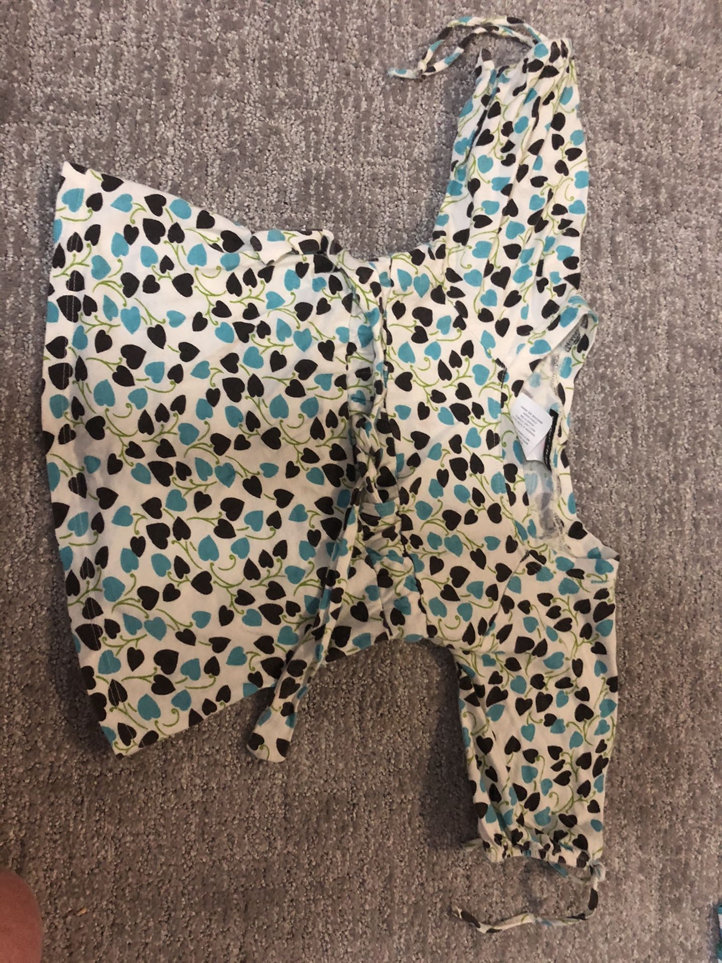 Sized 3T cotton shirt heart leaf shirt