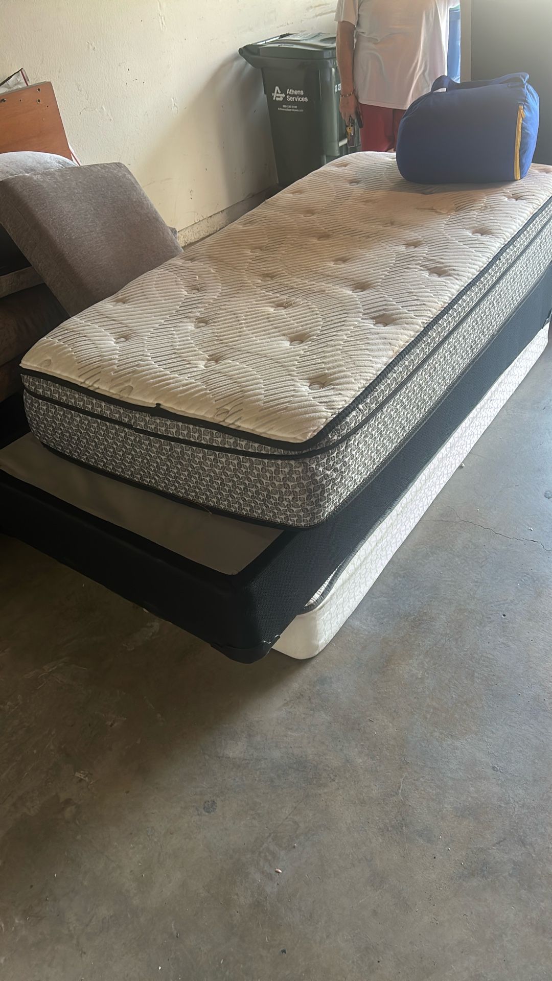 Free Two Twin Mattress And Box Spring