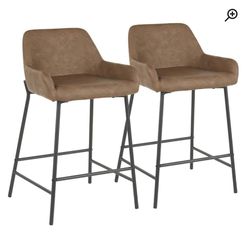 Greely 24.75'' Counter Stool (Set of 2)
