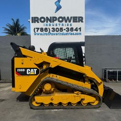 2018 299D2XHP Skid Steer Loader-High Flow- Enclosed Cab A/C & Heater