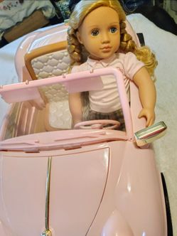 Used Our Generation Pink OG Retro Convertible Cruiser For 18” Dolls!