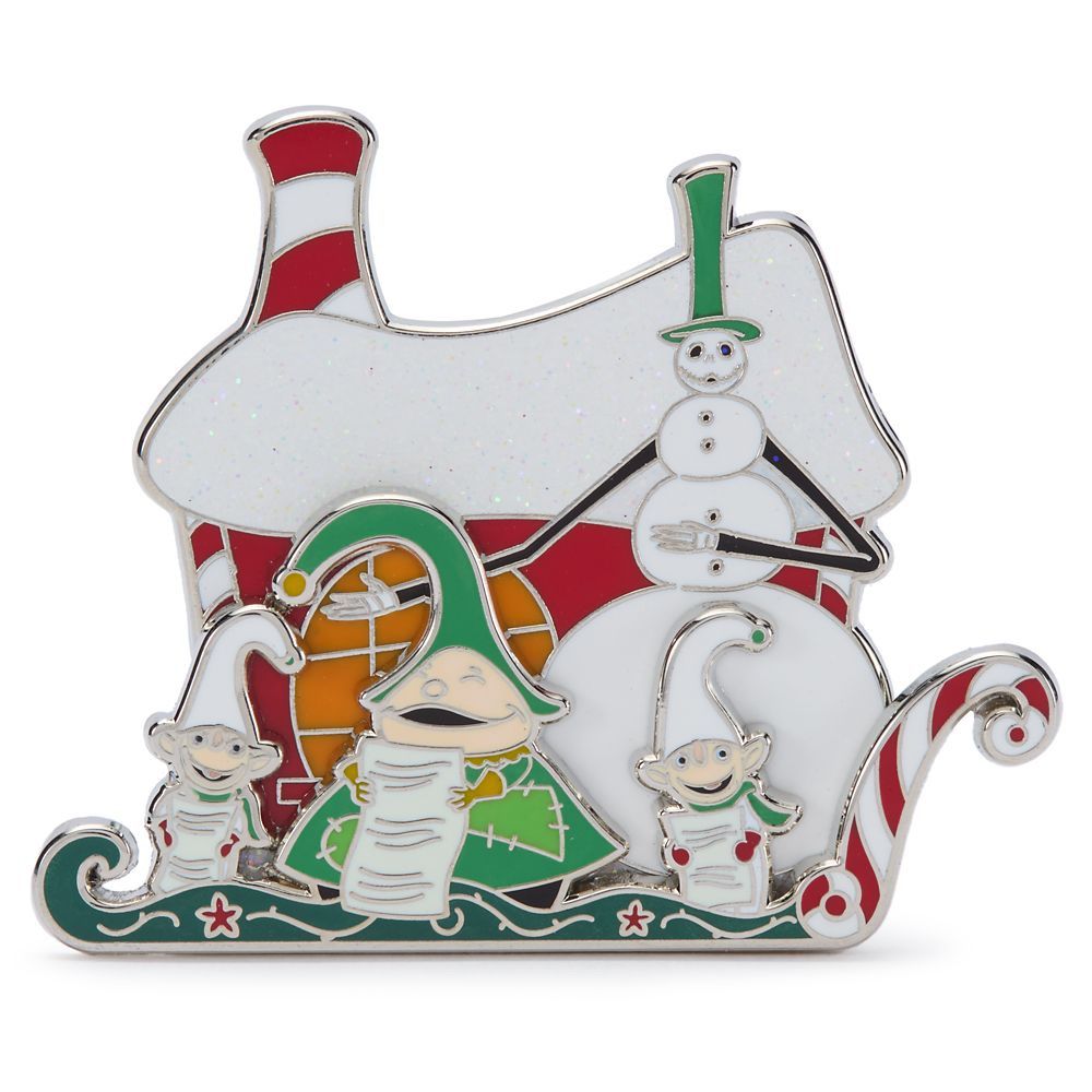 🔥 Elves Holiday Pin – Tim Burton's The Nightmare Before Christmas LIMITED