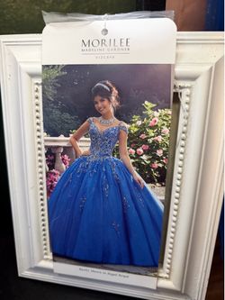 Vestido de Quinceañera blue