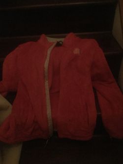 North face fuzzy fleece