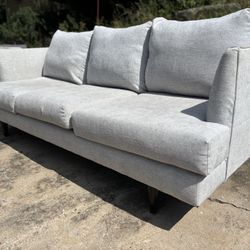 *FREE DELIVERY* Light Gray MCM Sofa