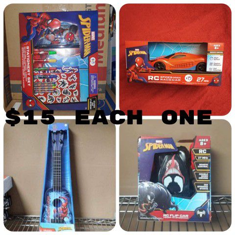 SPIDERMAN TOYS/ITEMS 👉PRICE IS FOR EACH ITEM👈