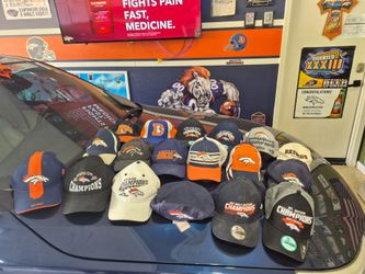 Broncos hats