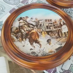 Western Theme Wall Plates 