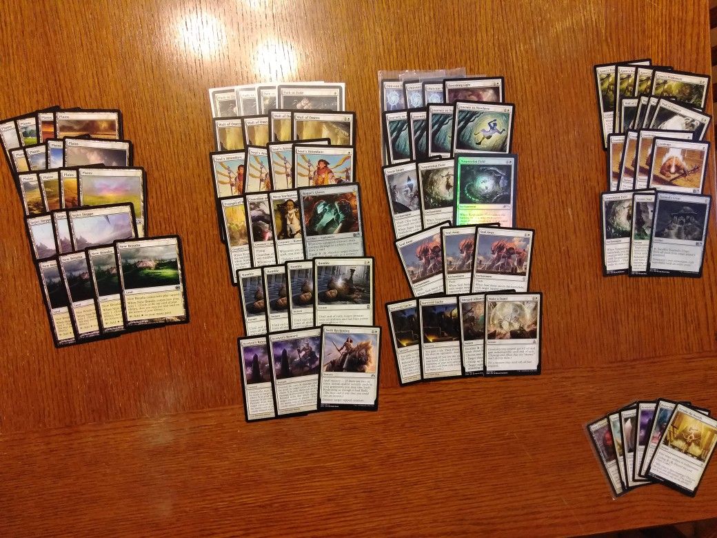 Modern mono white life gain deck mtg Magic card Magic the gathering